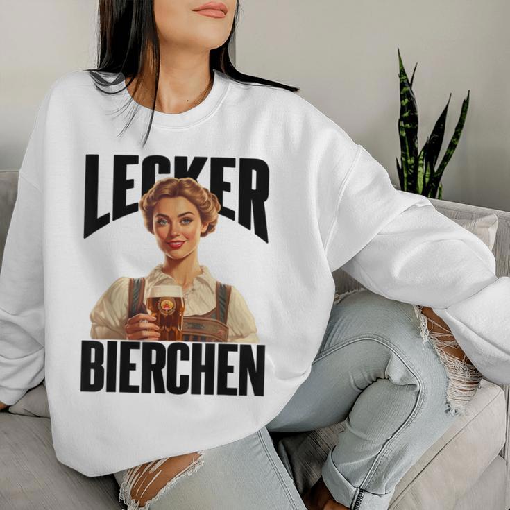 Lecker Bierchen Women's Sweatshirt Frauen Geschenke für Sie