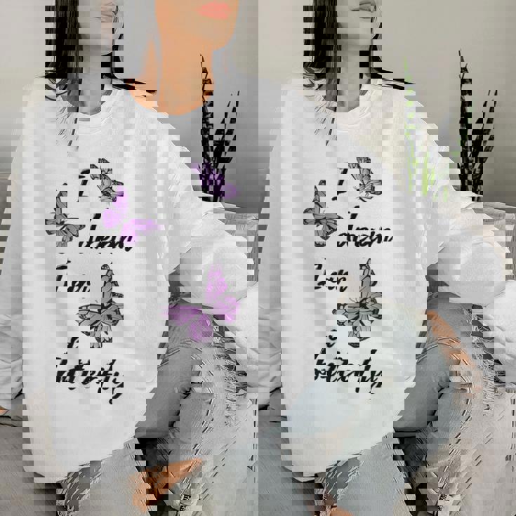 Mariposa Mariposaserano Damas Es Niños Niñas Sudadera Mujer Regalos para ella