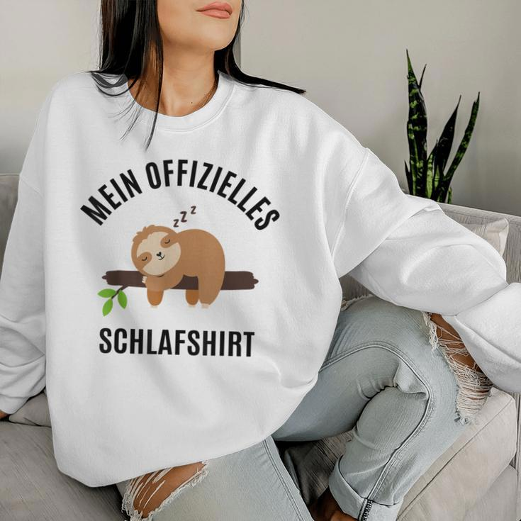 Pyjamas Top Pyjamas Sloth Sleep Sweatshirt Frauen Geschenke für Sie