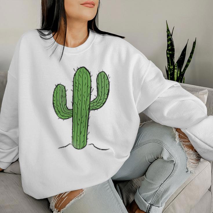 Süßer Kleiner Kaktus Girls Cactus Ladies Sweatshirt Frauen Geschenke für Sie