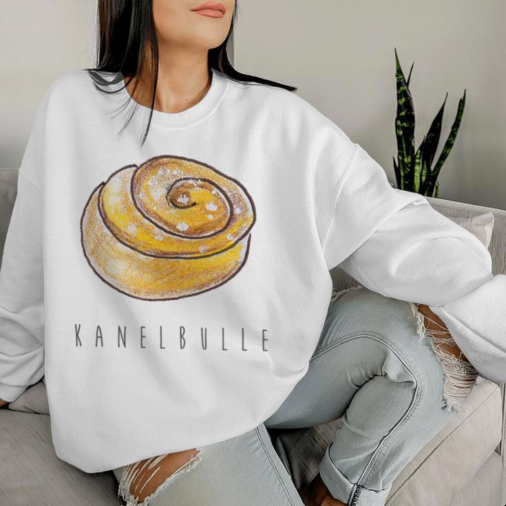 Sweden Kanelbulle Cinnamon Snail Baking Fika Coffee Sweatshirt Frauen Geschenke für Sie