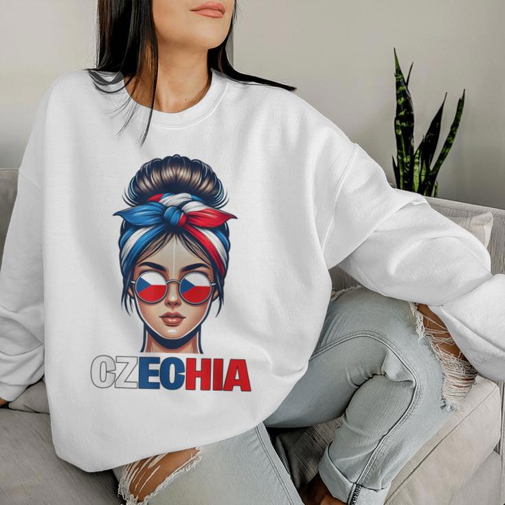 Tschechien Mädchen Tschechien Mädchen Tschechien Flagge Sweatshirt Frauen Geschenke für Sie