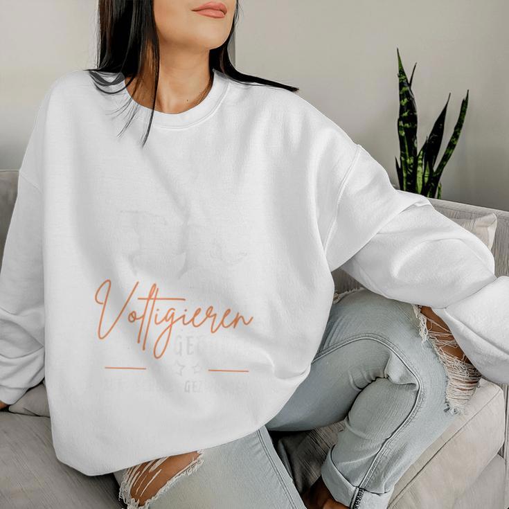 Voltigieren Sayingsaultierer Children's Girls Sweatshirt Frauen Geschenke für Sie