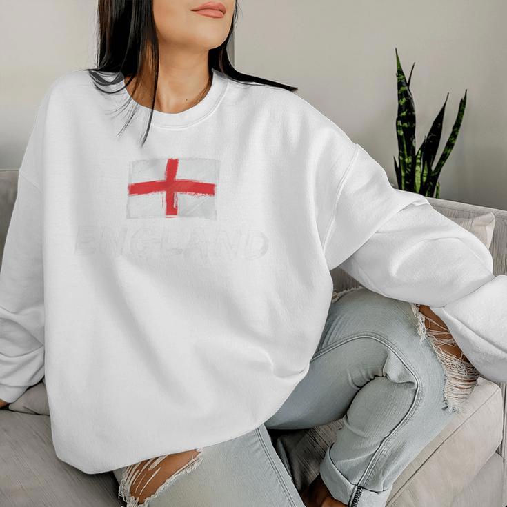 Women's England Blue Sweatshirt Frauen Geschenke für Sie