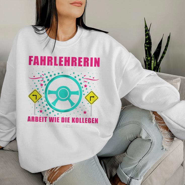 Women's Ich Bin Fahrlehrer Sweatshirt Frauen Geschenke für Sie