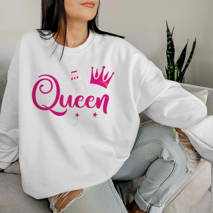 Women's Schlager Schlager Queen Sweatshirt Frauen Geschenke für Sie