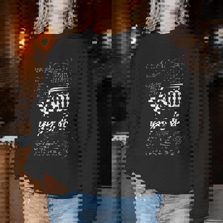 80 ° Compleanno Radice Quadrata Ottantenne Uomini E Donne Women Sweatshirt Regalos divertidos