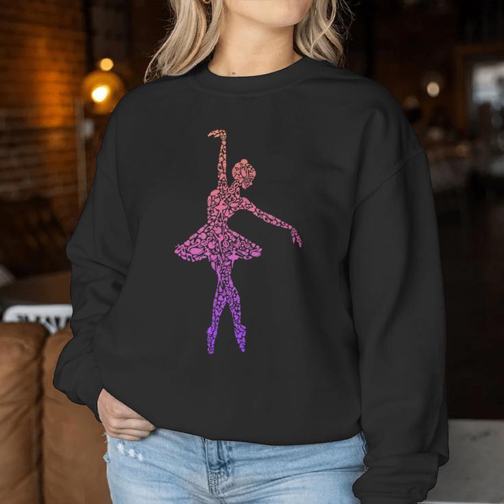 Ballet Dancer Ballerina Dance Girls Ballet Dancer Sweatshirt Frauen Lustige Geschenke