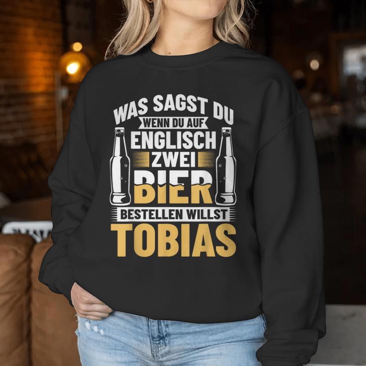 Beer Order Tobias Beer Drinking Beer Brewerer Beer Drinker Sweatshirt Frauen Lustige Geschenke