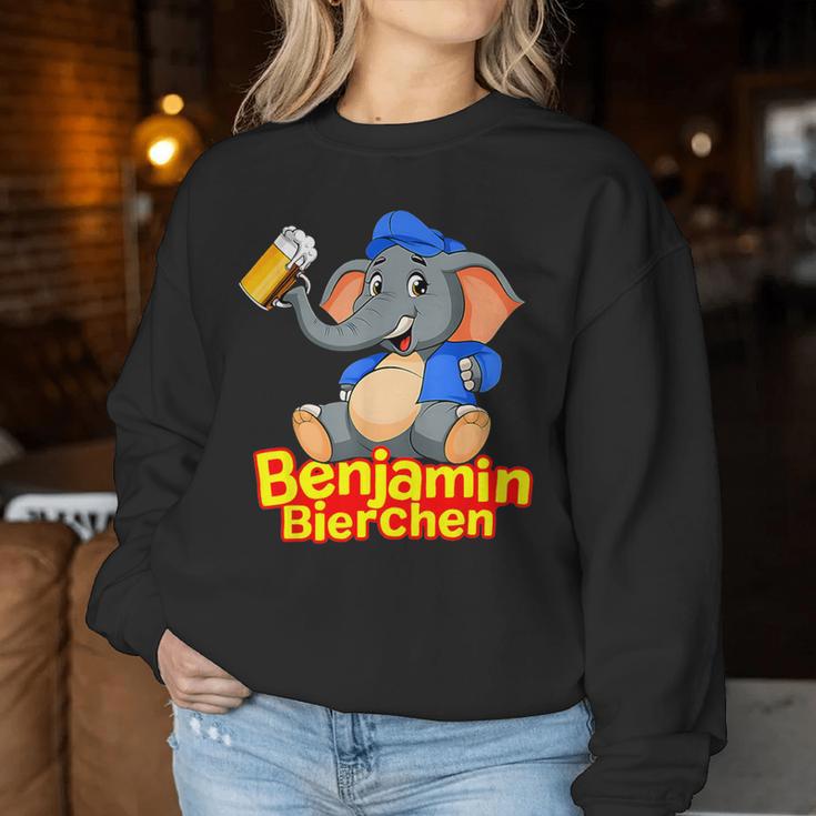 Benjamin Beer Drinker Saufen Beer Sweatshirt Frauen Lustige Geschenke