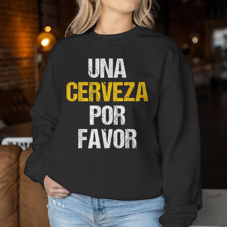 Bring Mich Nach Spain Instant Spain Beer Sweatshirt Frauen Lustige Geschenke