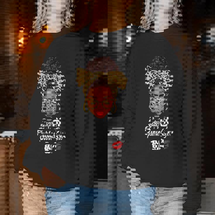 Chapter 60 Fabulous Since 1964 60Th Birthday Leopard Women Sweatshirt Funny Gifts