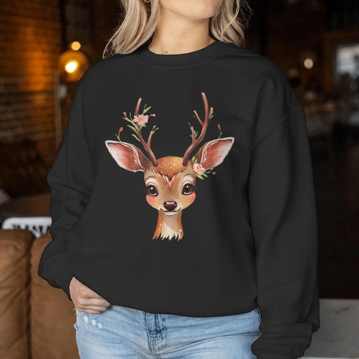 Costume Women's Deer Children's Deer Costume Sweatshirt Frauen Lustige Geschenke