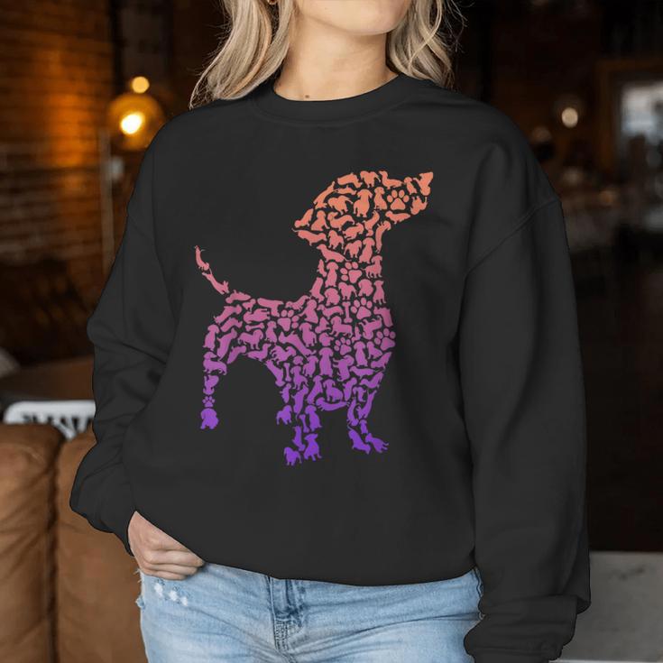 Dachshund Mama Dachshund Lover Children Teckel Girls' Sweatshirt Frauen Lustige Geschenke