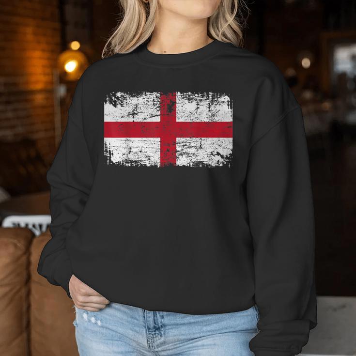 England Flag For And Women Sweatshirt Frauen Lustige Geschenke