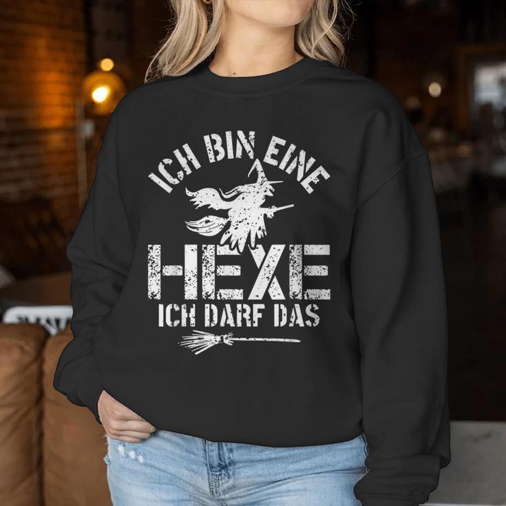 Evil Alte Wrau Oma Großmutter Ich Kann Das Ich Bin Eine Hexe Sweatshirt Frauen Lustige Geschenke