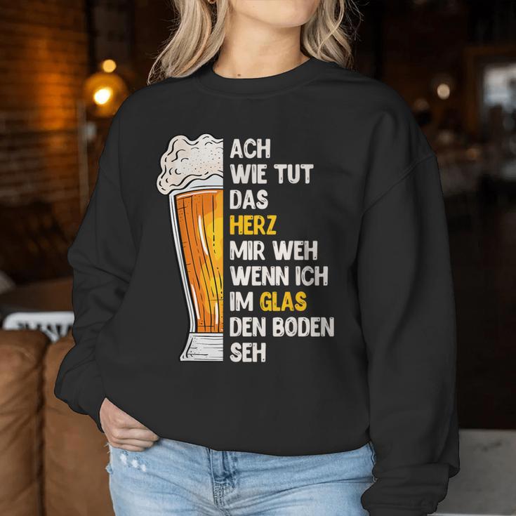 Beer Saying For Beer Drinkers Bavaria Sweatshirt Frauen Lustige Geschenke