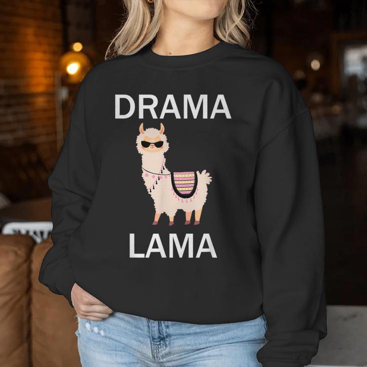 Drama Llama S Sweatshirt Frauen Lustige Geschenke