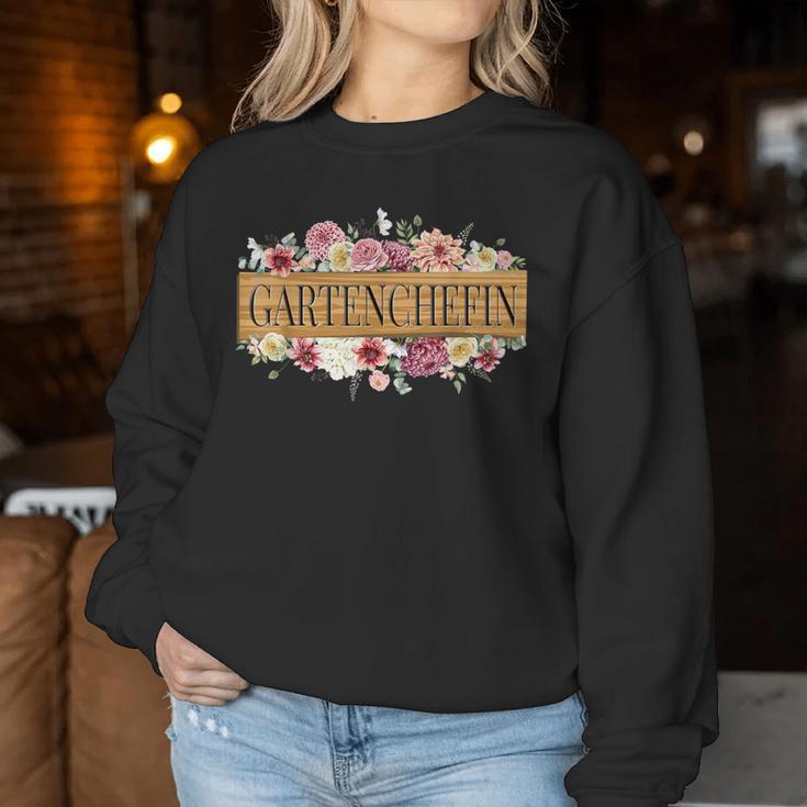 Garden Saying For Garden Chef Sweatshirt Frauen Lustige Geschenke