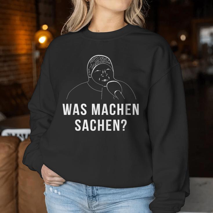 German Meme Grandma Was Machen Sachen Sweatshirt Frauen Lustige Geschenke