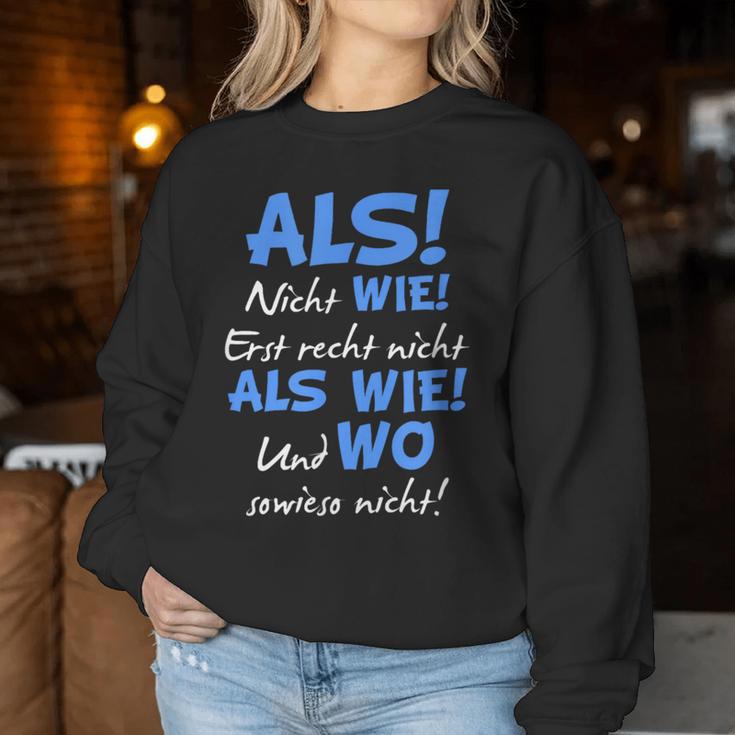 Grammatik German Teacher And Teacher Sweatshirt Frauen Lustige Geschenke