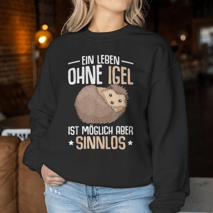 Hedgehog Lovers Children's Women's Sweatshirt Frauen Lustige Geschenke