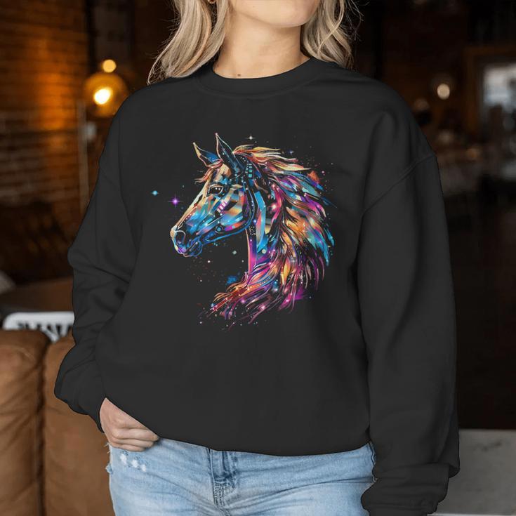 Horse Forillage Children & Horse Lovers Sweatshirt Frauen Lustige Geschenke