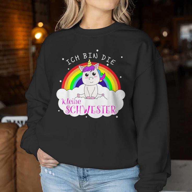 Ich Bin Die Kleine Schwester I'm Sweatshirt Frauen Lustige Geschenke