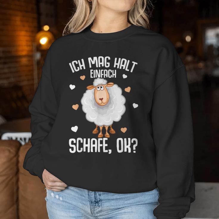 Ich Mag Halt Schafe Schaf Children's Girls' Women's Sweatshirt Frauen Lustige Geschenke