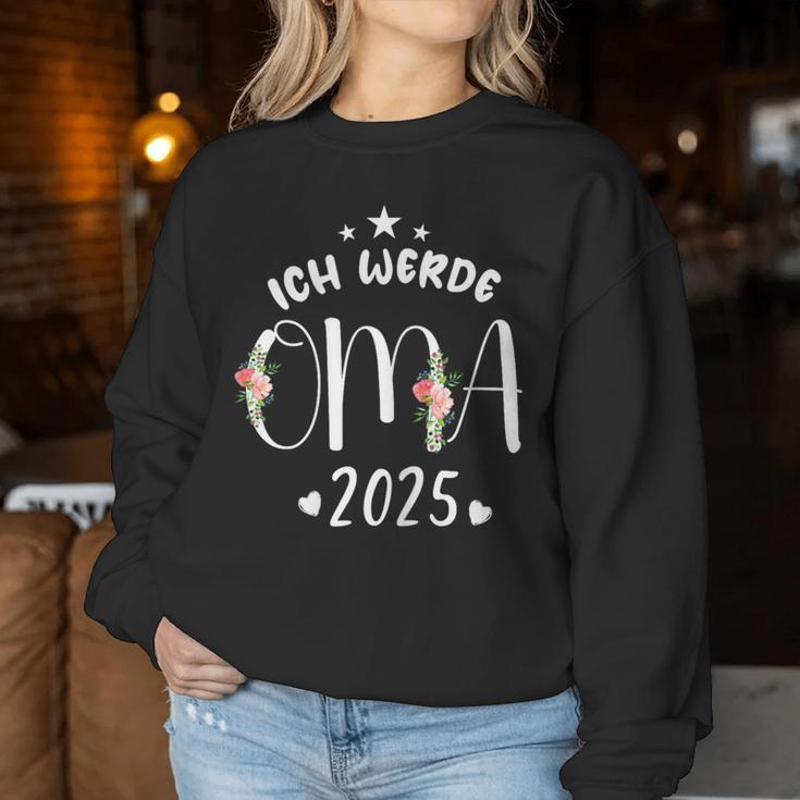 Ich Werde Oma 2025 Ich Werde Die Beste Oma Der Welt 2025 Sweatshirt Frauen Lustige Geschenke