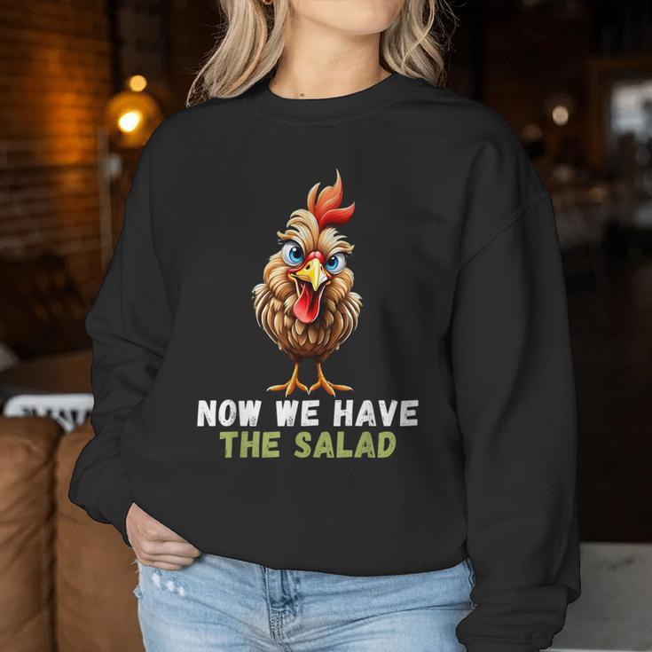 Jetzt Haben Wir Den Salat Saying For And Women Sweatshirt Frauen Lustige Geschenke