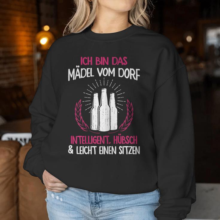 Mädelom Dorf Dorfkind Mädel Frauen Sweatshirt Frauen Lustige Geschenke