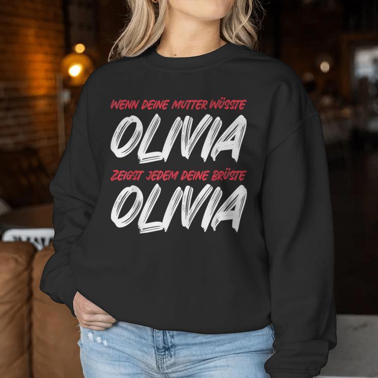 Malle Schlager Wenn Deine Mutter Wüsste Olivia S Sweatshirt Frauen Lustige Geschenke