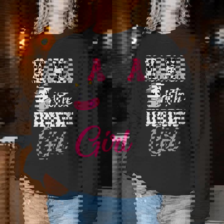 Mama Of The Birthday Girl Farm Mommy Cow 1St Birthday Girl Women Sweatshirt Personalized Gifts