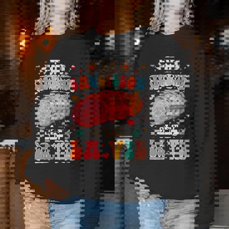 Maman Saucisson Saucisses Drôle Le Saucisson C'est Laie Women Sweatshirt Cadeaux drôles