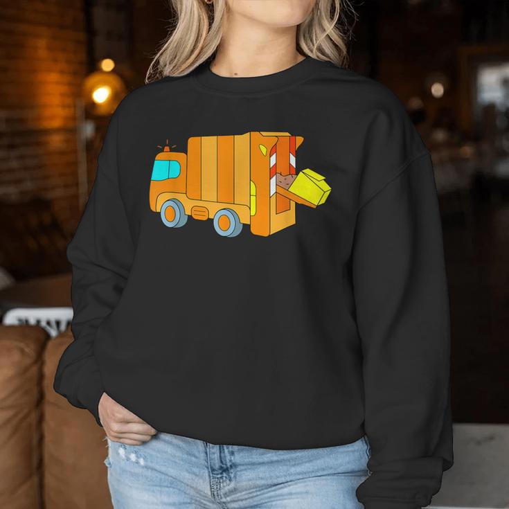 Müllmann Bin Car Waste Disposal Sweatshirt Frauen Lustige Geschenke