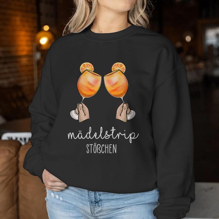 Peplum Girlstrip Apero Summer Drink S Sweatshirt Frauen Lustige Geschenke