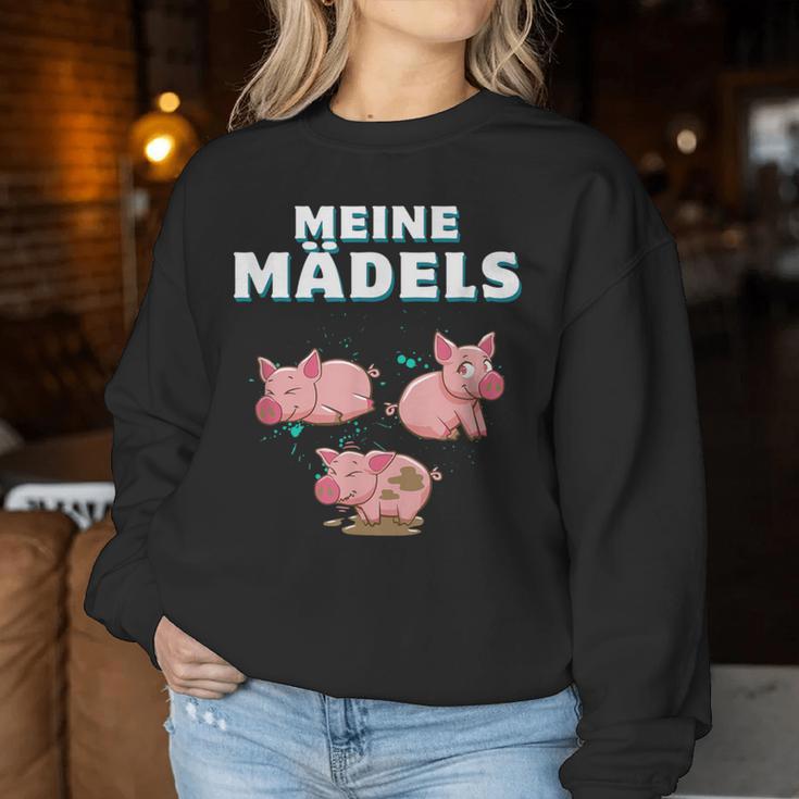 Pig Women's Pig Farmer's Sweatshirt Frauen Lustige Geschenke