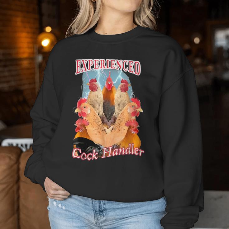 Professional Rooster Handler Chicken And Rooster Sweatshirt Frauen Lustige Geschenke