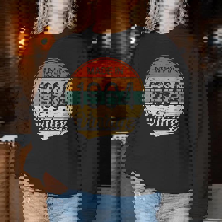 Regalo Hombre Cumpleaños 60 Añosintage Made In 1964 Sudadera Mujer Regalos divertidos