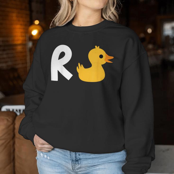 Rente Duck Pension Pension Pensioner Women's Sweatshirt Frauen Lustige Geschenke