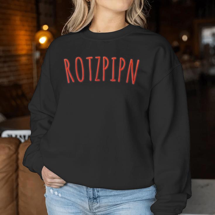 Rotzpipn Leiberl Women's Children's Sweatshirt Frauen Lustige Geschenke