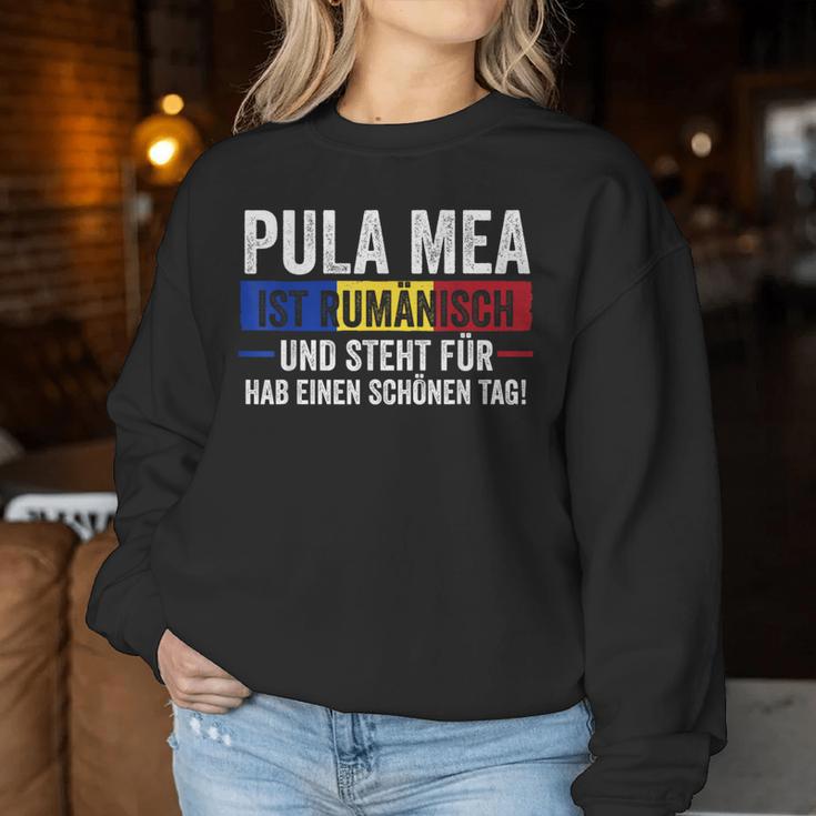 Rümänen Romanian Sweatshirt Frauen Lustige Geschenke