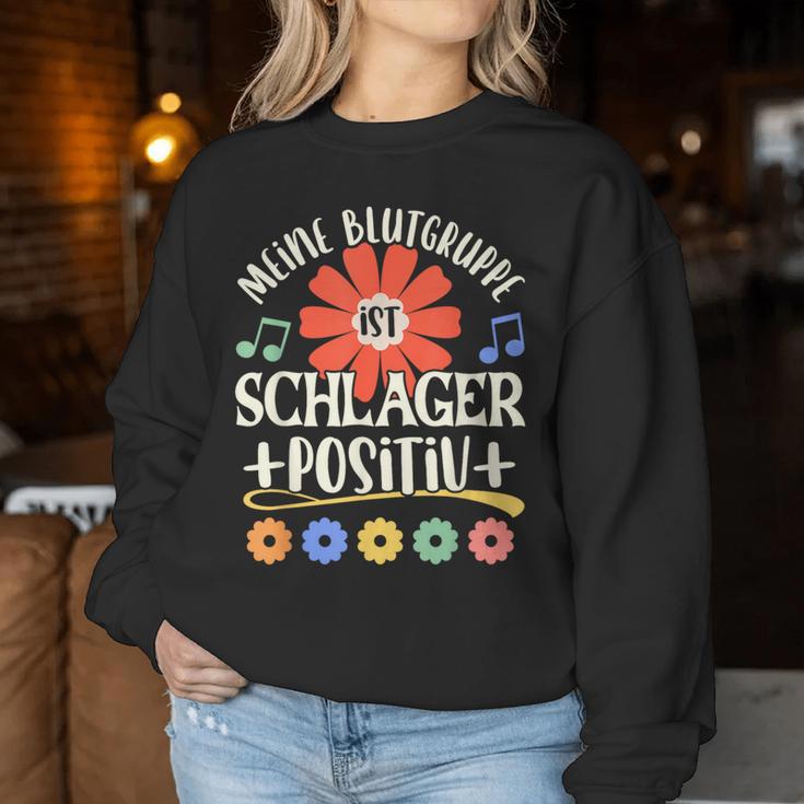 Schlagerparty Outfit Schlager Fan Schlager S Sweatshirt Frauen Lustige Geschenke