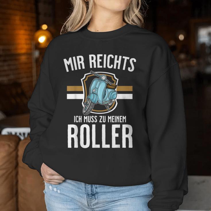 Scooter For Scooter Riders Scooter Rider Sweatshirt Frauen Lustige Geschenke