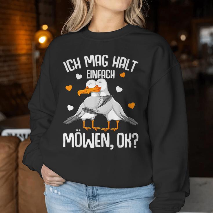 Seagull Ich Mag Halt Seagulls Girls Children's Sweatshirt Frauen Lustige Geschenke