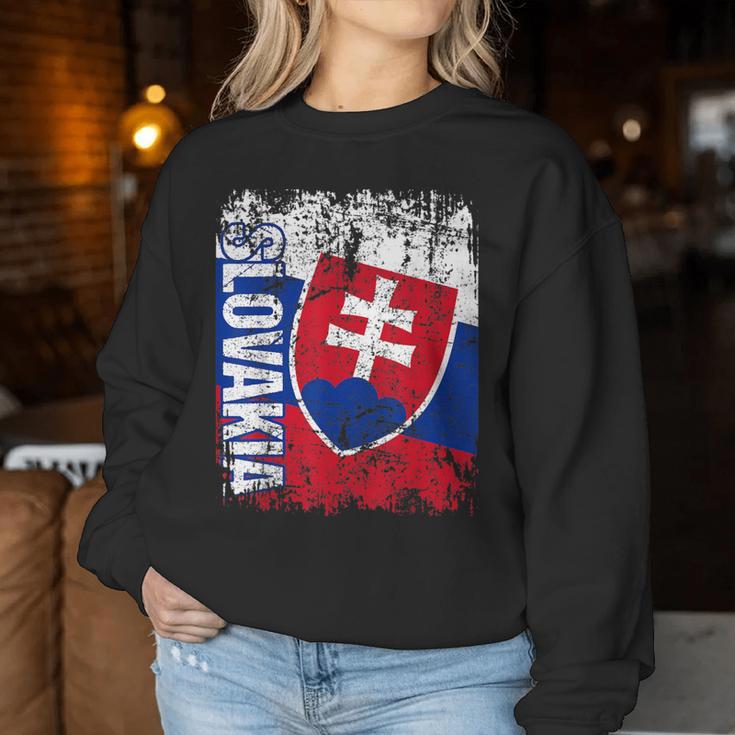 Slowakei Flag Women's Children's Sweatshirt Frauen Lustige Geschenke