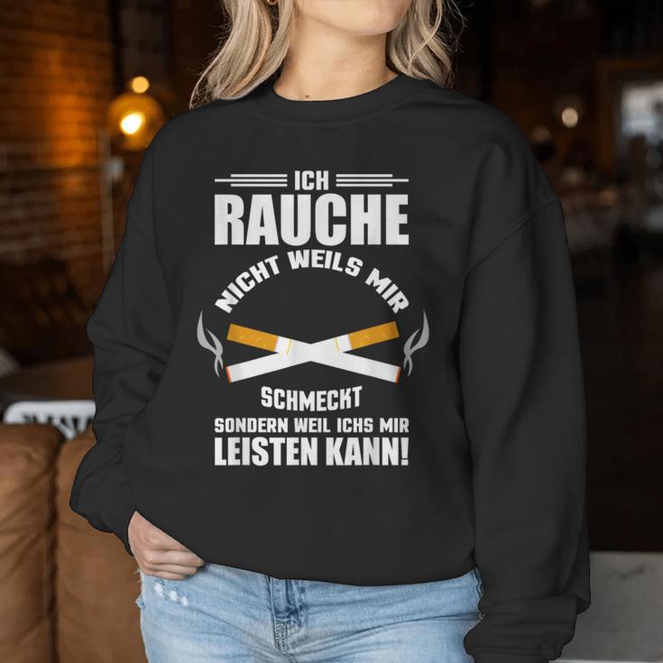 Smoking Beer Cigarettes Slogan Smoking Sweatshirt Frauen Lustige Geschenke