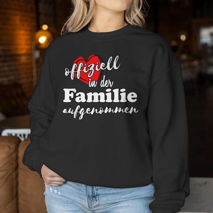 Son-In-Law Daughter In Law Sweatshirt Frauen Lustige Geschenke