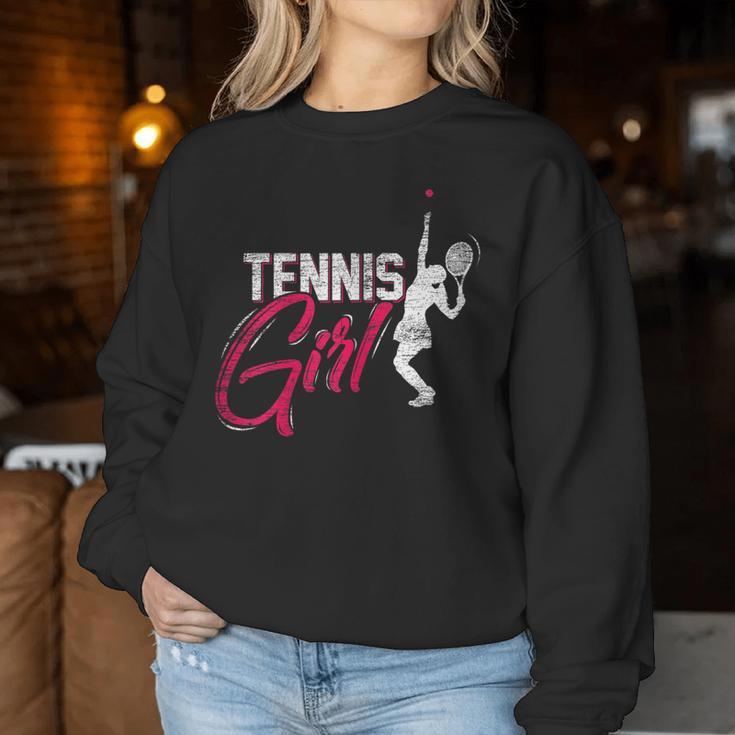 Tennis Player Girls Tennis Sweatshirt Frauen Lustige Geschenke